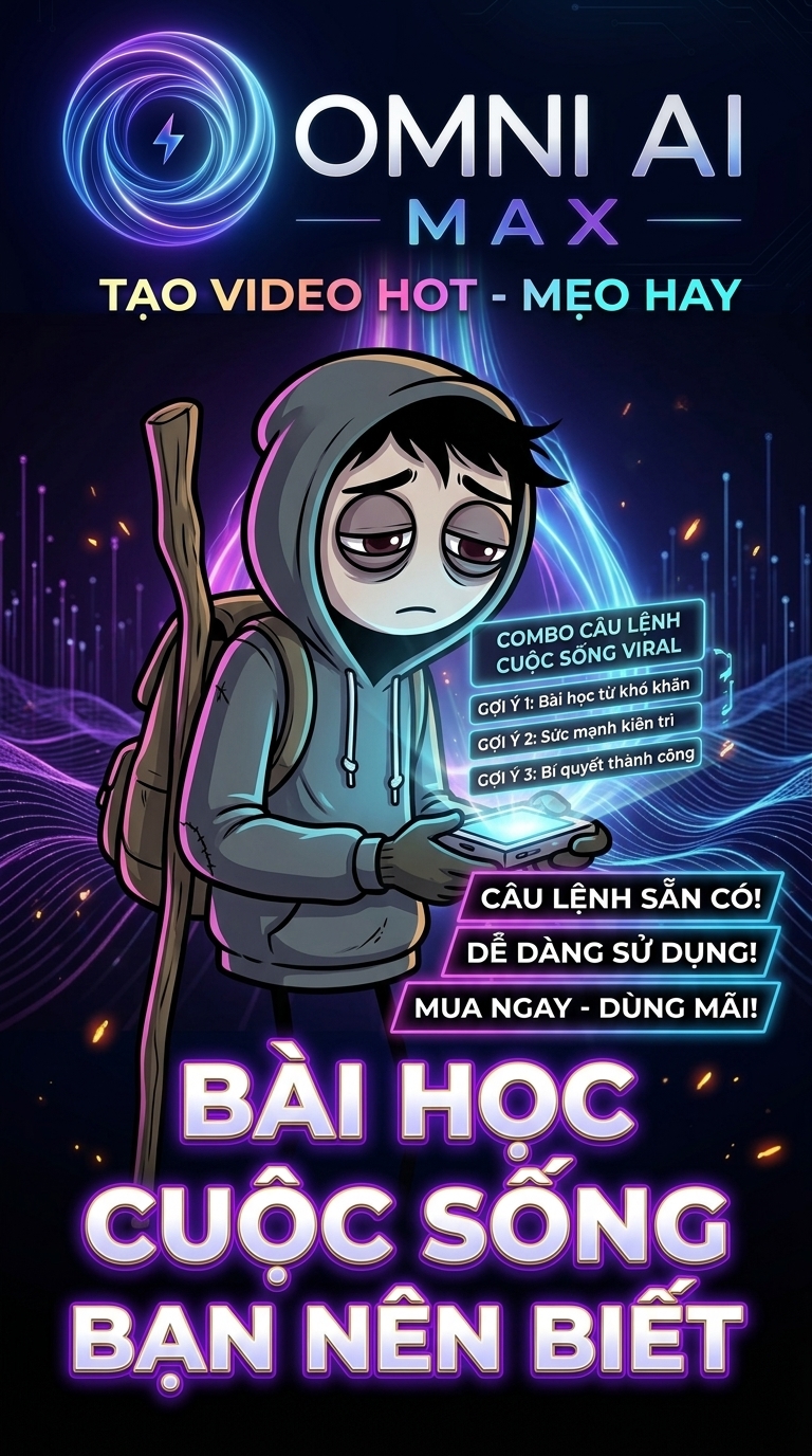 Mẫu video triết lý cuộc sống đời thường 2D